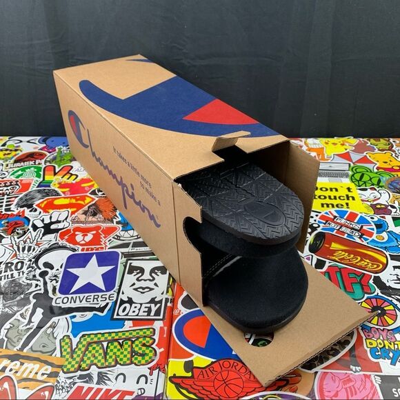 Champion Squish Embroidered Slides Mens Various Sizes - Picture 12 of 12